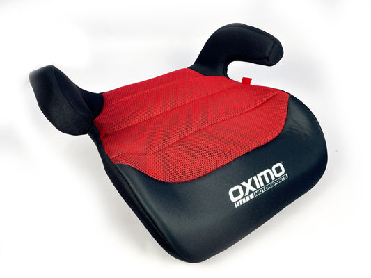 OXIMO fotelik samochodowy siedzisko podstawka 126-150cm AKSOB2 CZERWONY