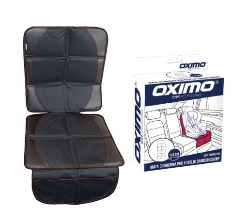 Mata ochronna pod fotelik samochodowy na fotel rozmiar L duża wytrzymała