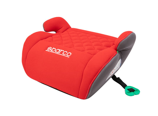 SPARCO fotelik samochodowy siedzisko podstawka F100KI CZERWONY