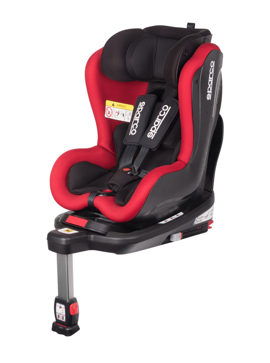 SPARCO fotelik samochodowy TYŁEM 40-105 cm 0-18kg I-SIZE SK500i isofix