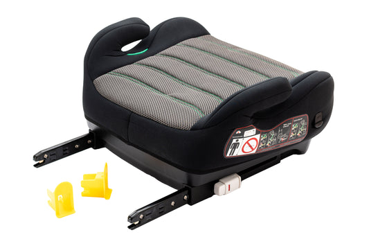 OXIMO fotelik samochodowy siedzisko podstawka 125-150cm ISOFIX KUBEK SZARY