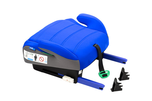 SPARCO fotelik samochodowy siedzisko podstawka z ISOFIX SK100i NIEBIESKI