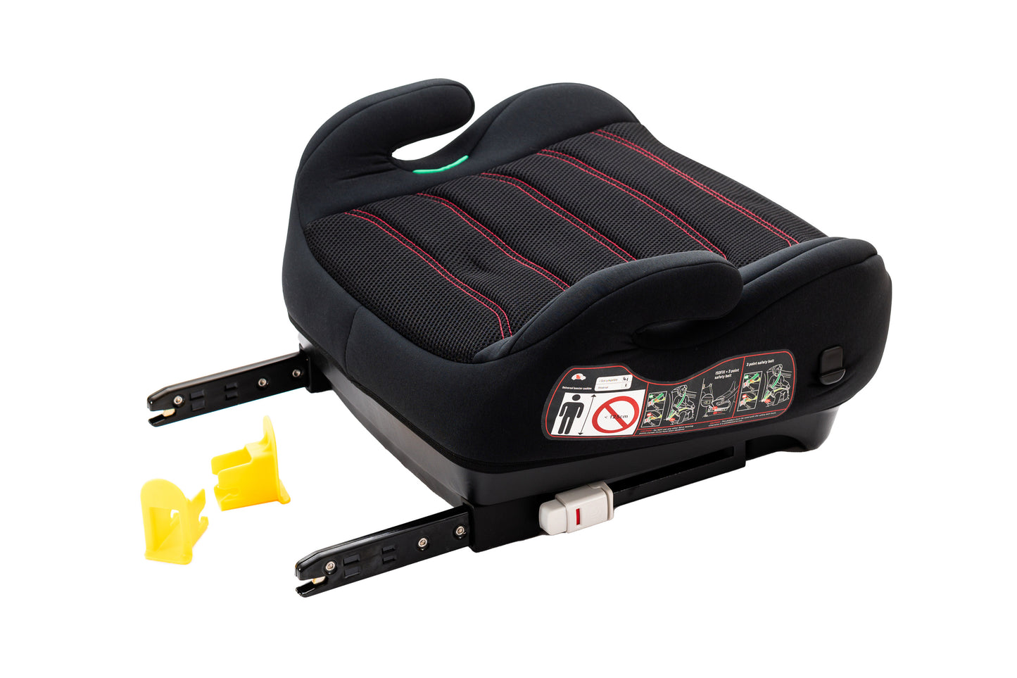 OXIMO fotelik samochodowy siedzisko podstawka 125-150cm ISOFIX KUBEK CZARNY